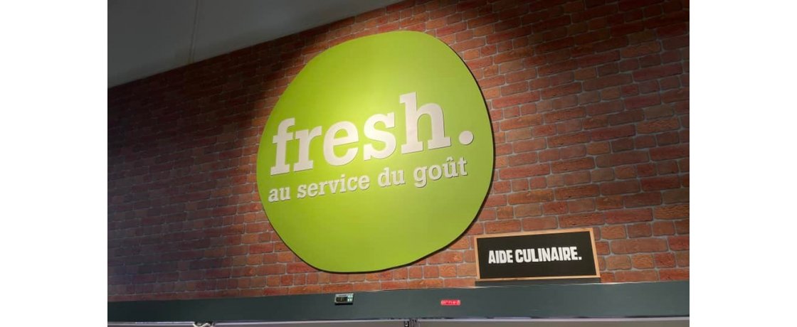 Ouverture enseigne FRESH