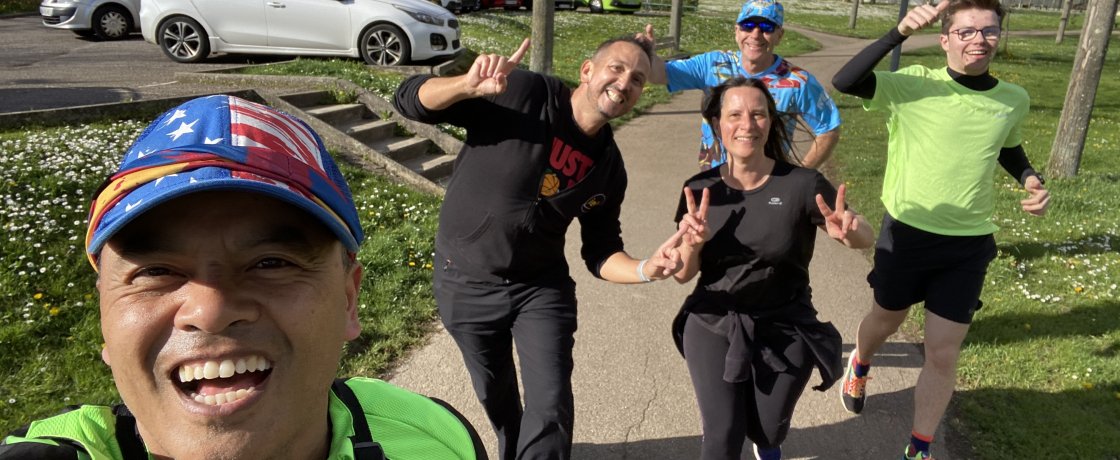 Footing du mardi 2 avril