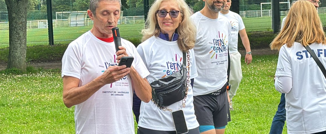 Marche solidaire contre le cancer