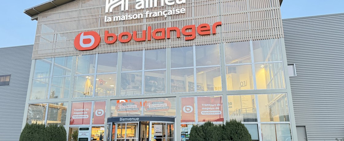 Inauguration enseigne Boulanger