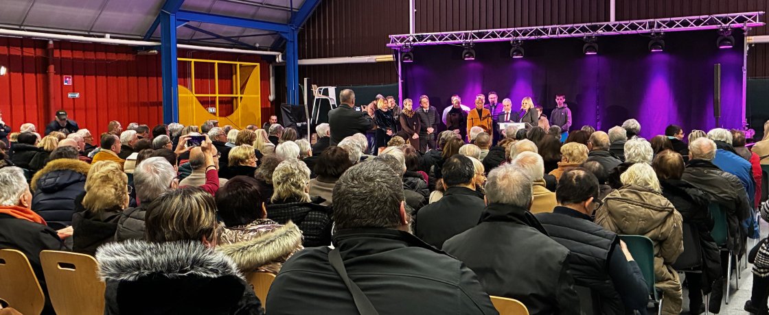 Nancy Porte Sud présente aux vœux de la commune de Houdemont